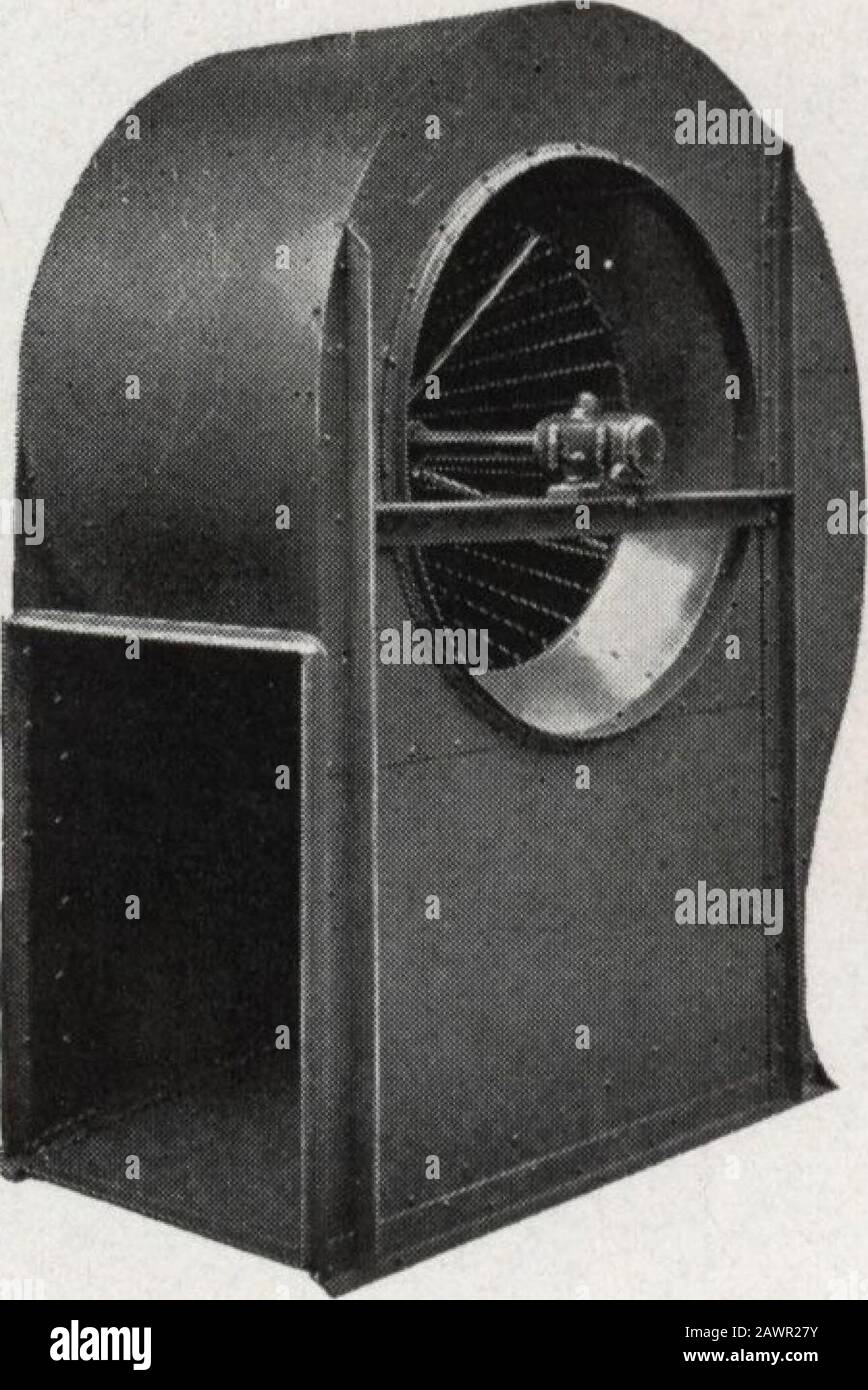 Catalog No201 Buffalo Niagara Conoidal Fans R And Width Of