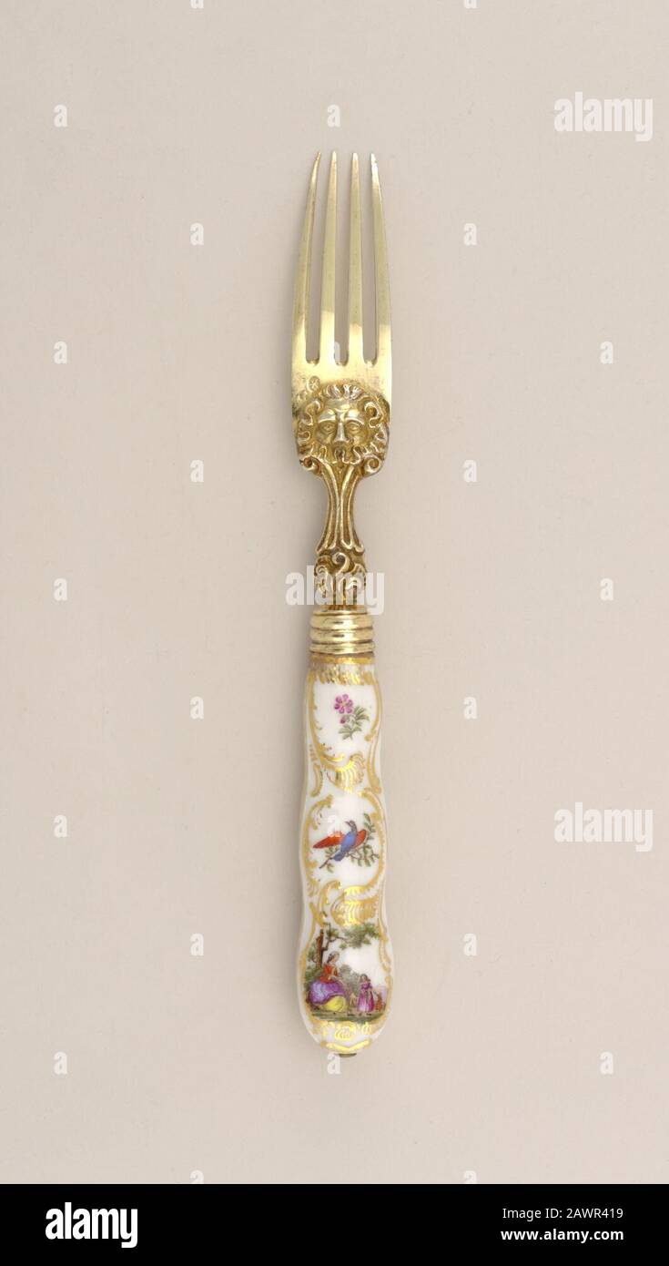 Fork (Germany), mid19th century Stock Photo Alamy