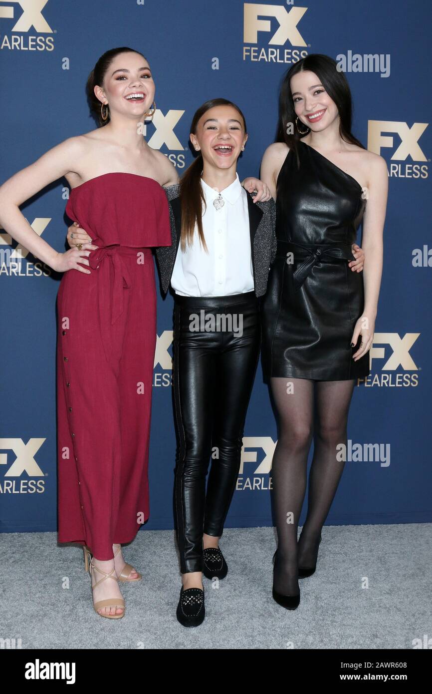 FX Winter TCA Starwalk at the Langham Huntington Hotel on January 9