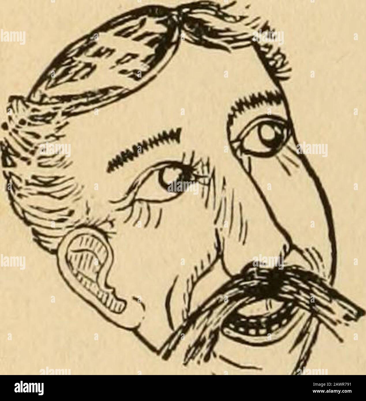 'Quad's odds'; . rglad of it, for she was a motherly-looking old lady, andshe didnt have a car-load of baggage. All she had was ahand-trunk, three bundles, something in a pillow-slip, anumbrella, something tied up in a towel, a bag of some-thing else, and two or three more bundles. Theres them doughnuts for Peters children, she saidas she stacked up the bundles, and thems chestnuts forSarahs young uns; and thems herbs for the colic—driedbeef for lunch on the way—carpet rags for Melissa—driedapples enough to go around—some o them dried plums for sickness And finally she had them all before her. Stock Photo