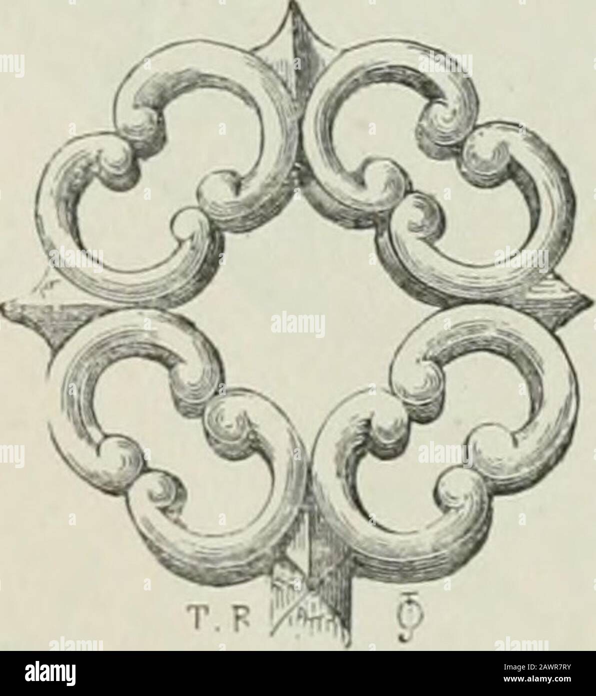 An attempt to discriminate the styles of architecture in England, from the conquest to the reformation : with a sketch of the Grecian and Roman orders . Stock Photo