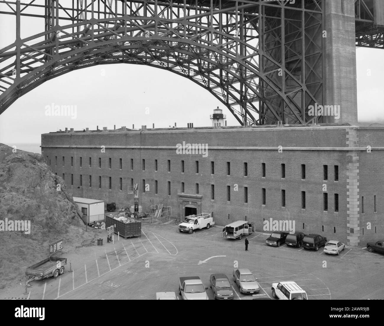 Fort point Black and White Stock Photos & Images - Alamy