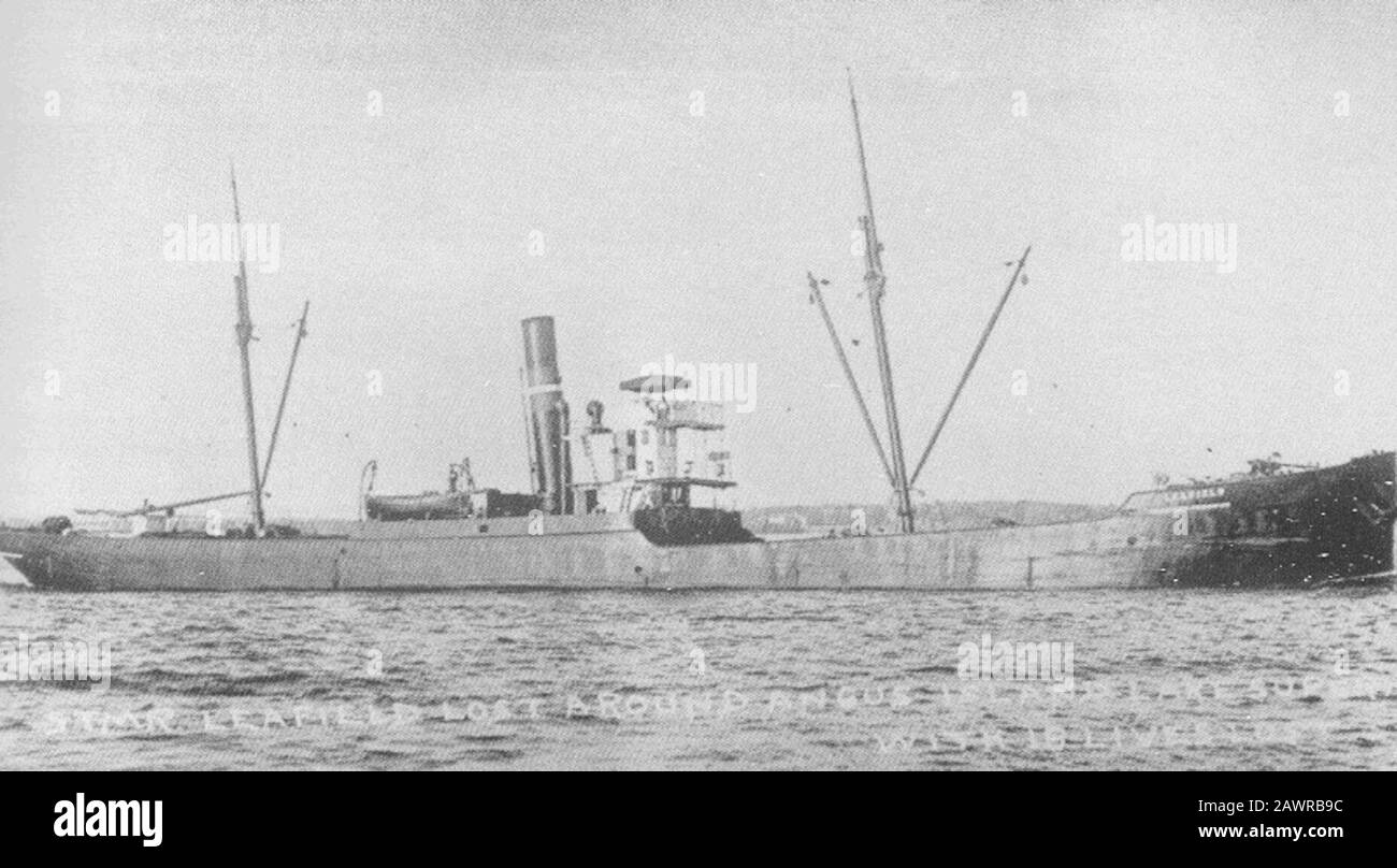 Leafield before the 1913 Great Lakes storm Stock Photo