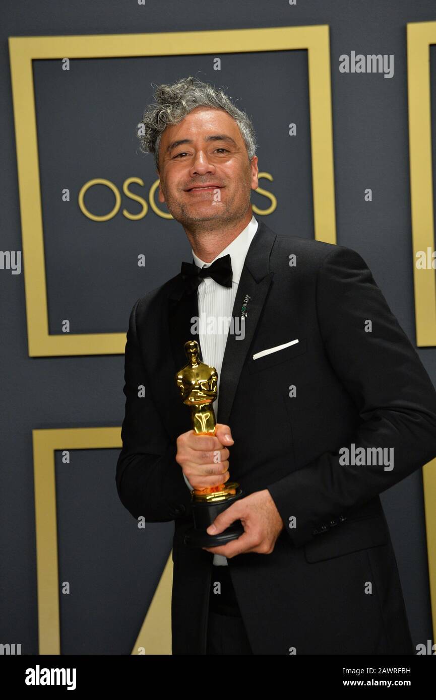 Los Angeles, USA. 09th Feb, 2020. LOS ANGELES, USA. February 09, 2020: Taika Waititi at the 92nd Academy Awards at the Dolby Theatre. Picture Credit: Paul Smith/Alamy Live News Stock Photo