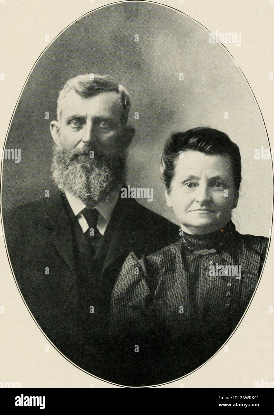 History of Daviess and Gentry counties, Missouri . of Benjamin S., and Rachel (Hines) Gould. Mr.Gould was born in Dutchess County, N. Y., and his wife was a native ofBradford County, Pa. Mr. Gould died in 1875 in Illinois and his wife diedin 1916 in Kansas. Richard Hudson and his wife lived for 16 years in Lincoln County,Kans., where he carried on farming and stock raising. In 1894 he remov-ed to Daviess County, and settled in Colfax Township, where he lived untilhis death in May, 1916. He owned 200 acres of well improved land twomiles south of Winston, and since his death, his wife and sons h Stock Photo