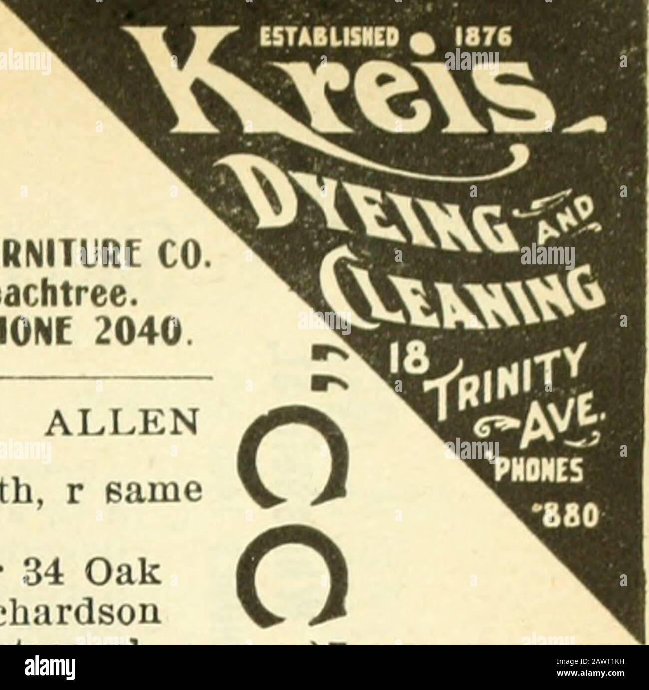 Atlanta City Directory . illiam B (Mattie E), mgr Harrison Burial Assn, r 34 Oak « William D (Irene), (Alexandcr-Blyea Co), r 73 Richardson « William D (Gertrude), mgr 427 Empire, r 10 Peachtree pi « William G (Mary), elk Ga Ry & E Co, r 25 Morrison ave « Wjilliam J, car repairer, r 66 Sylvan ave « William M, painter, r iid Sylvan ave « Wylie C (Naomi), mgr sales Rliodes-H F Co, r 45 W Linden « W Claud, fireman, r 1()4 Alexander « & Allen Co (P Alexander, W H Allen), lumber, 755 S Pryor ALEXANDER & POWERS (Hooper Alexander, F M Powers), law-yers, 1019 Century bldg Alexiou Charles, elk 24 E Wal Stock Photo