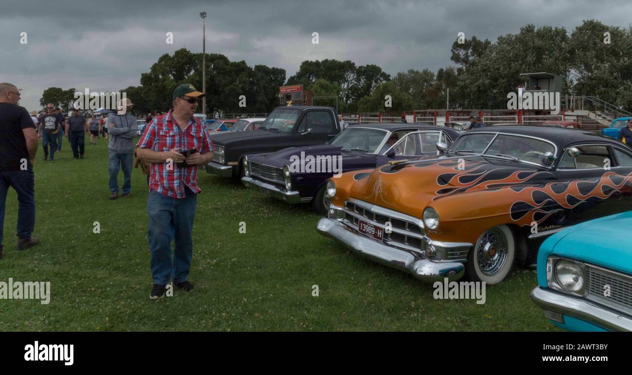 Lang Lang show and shine ,Classic cars Stock Photo Alamy