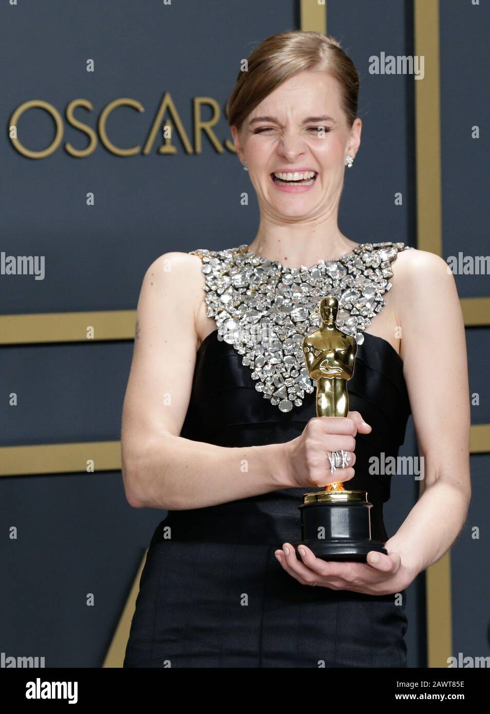 Los Angeles, United States. 09th Feb, 2020. Hildur Gudnadottir, winner