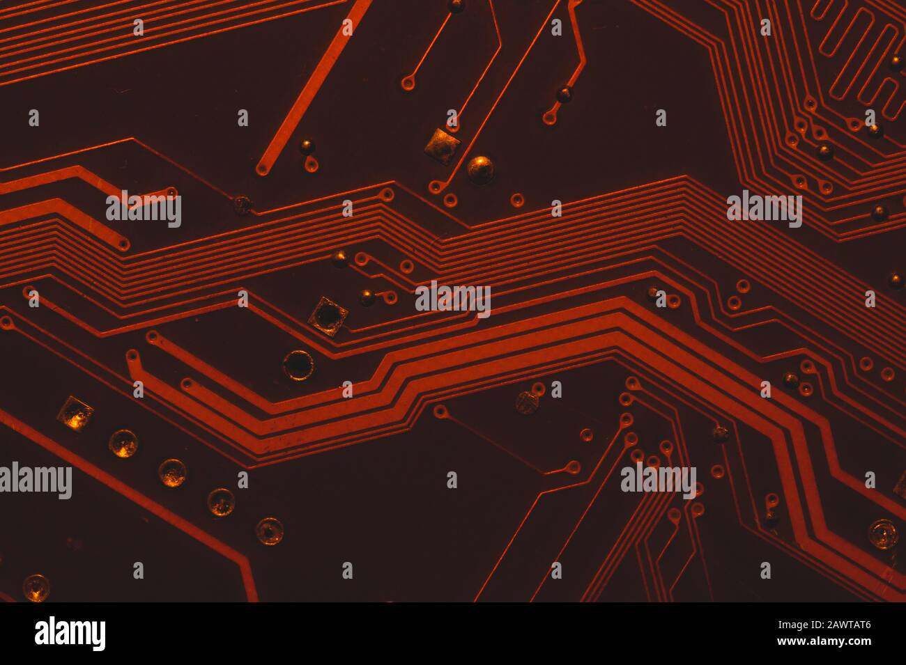 Electronic circuit board abstract background. computer hardware ...