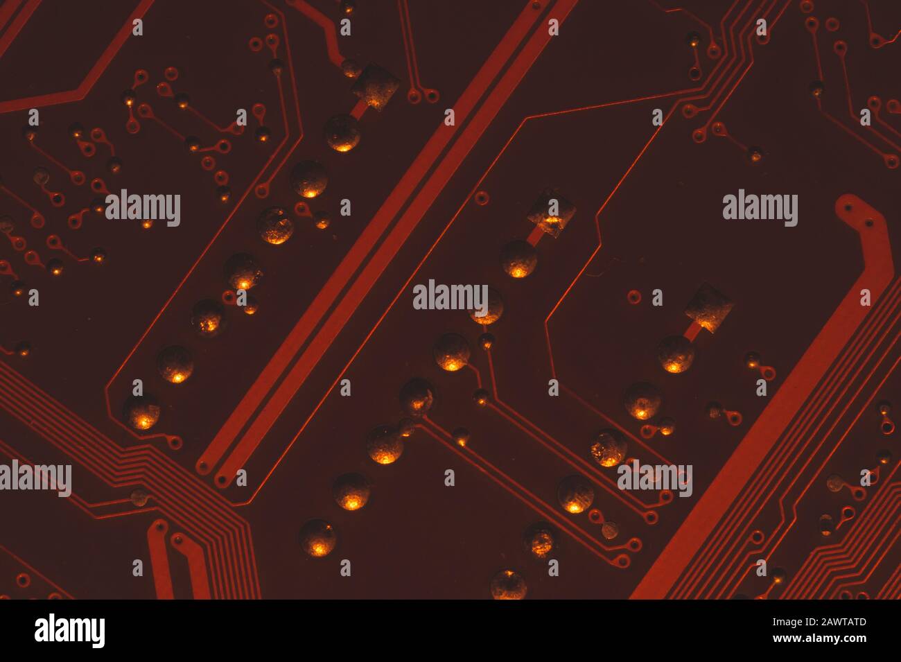 Electronic circuit board abstract background. computer hardware ...
