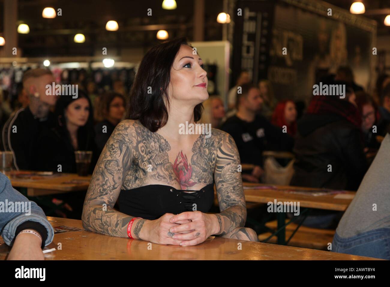 Tattoo Convention In Der Messehalle Dresden Dresden 08 02 2020 Stock Photo Alamy Tattoo Convention In Der Messehalle Dresden Dresden 08 02 2020 Stock Photo Alamy