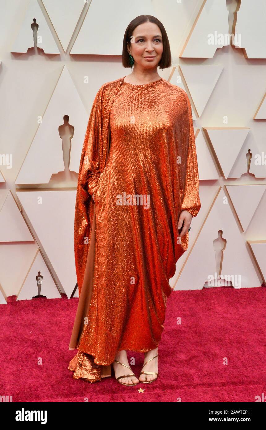 Los Angeles, United States. 09th Feb, 2020. Maya Rudolph arrives for ...