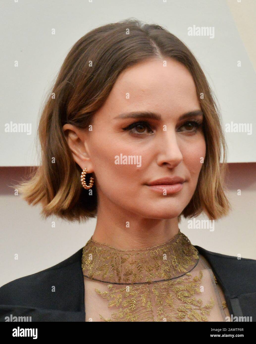 Los Angeles, United States. 09th Feb, 2020. Natalie Portman arrives for the 92nd annual Academy Awards at the Dolby Theatre in the Hollywood section of Los Angeles on Sunday, February 9, 2020. Photo by Jim Ruymen/UPI Credit: UPI/Alamy Live News Stock Photo