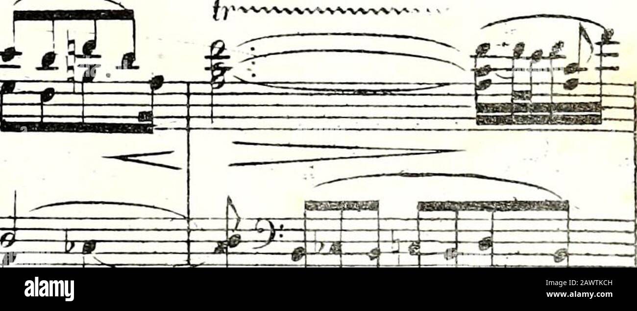 Olympie : opéra lyrique en trois actes . Maestoso ( J= 100 G ; i) , - -t?n yS { LHiérophante et les Prêtres sortent du temple) è^m tr SÉËIÉ ^«^ 0 333 * *? »r g ?^r f // Tutti marcato assai / IVf g i=fc 5 ï/1 * y iy à -m-5 tr^l k fr p^ A » ; I Z m ± m *=* f f-r-^«H=f X f ±n P U^^Hsiltb —G e 5=C Sï^isii. J^ VV § fl t&gt;i** BE 2»&gt; !.nu;nor*HANTR»?,. Récit —a- e—£ * jl 3ÉE V ^fc -g * tzjl: ^ZZTZjZ^ g 0 tf -* - j 5 g / —^=f. S depuis Irlro.pns iln maLtip-tlf Ni (er . re, Jamais un jour si Stock Photo