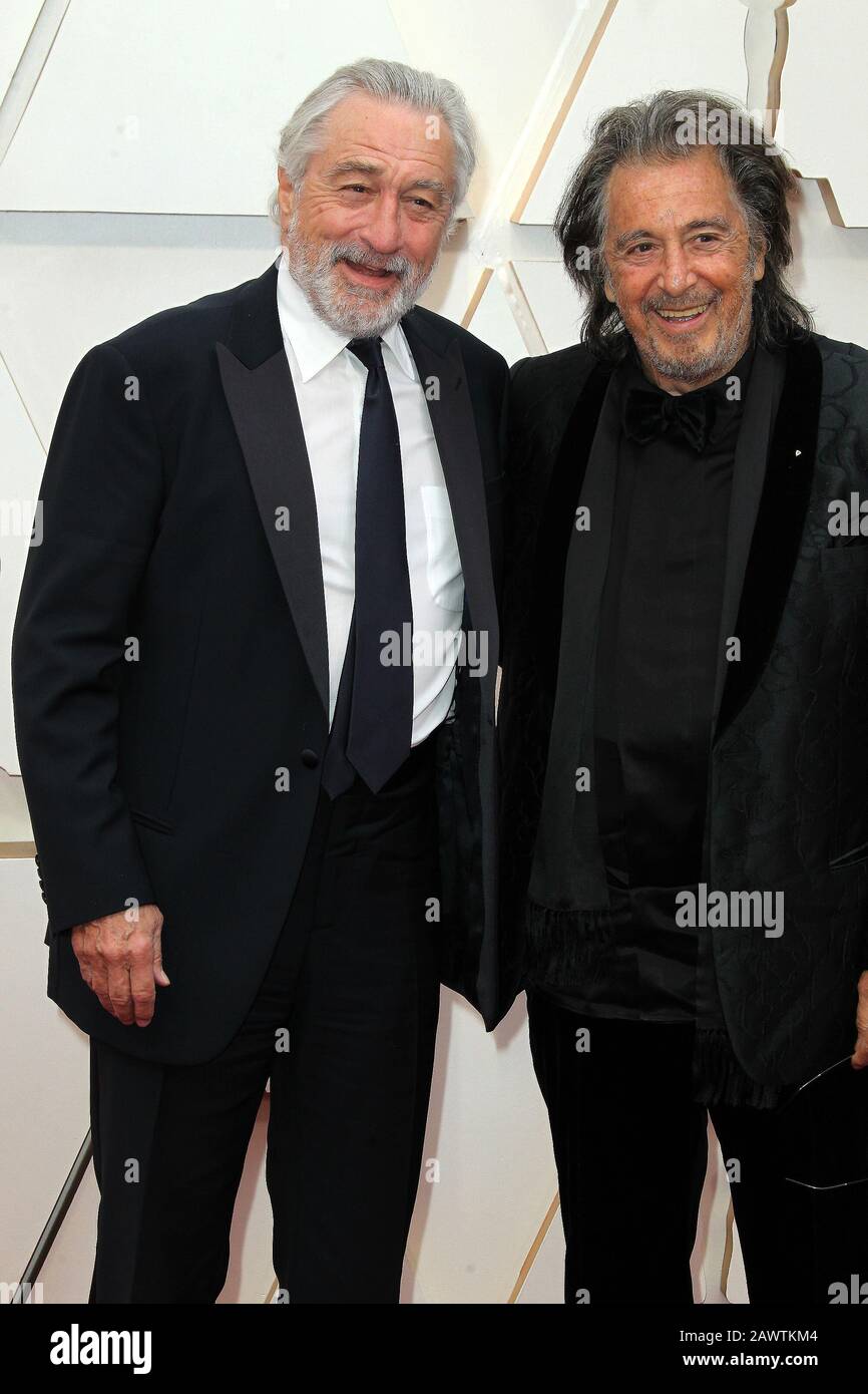Los Angeles California Usa 09th Feb 2020 Al Pacino Robert De Niro 92nd Annual Academy Awards Presented By The Academy Of Motion Picture Arts And Sciences Held At Hollywood Highland Center