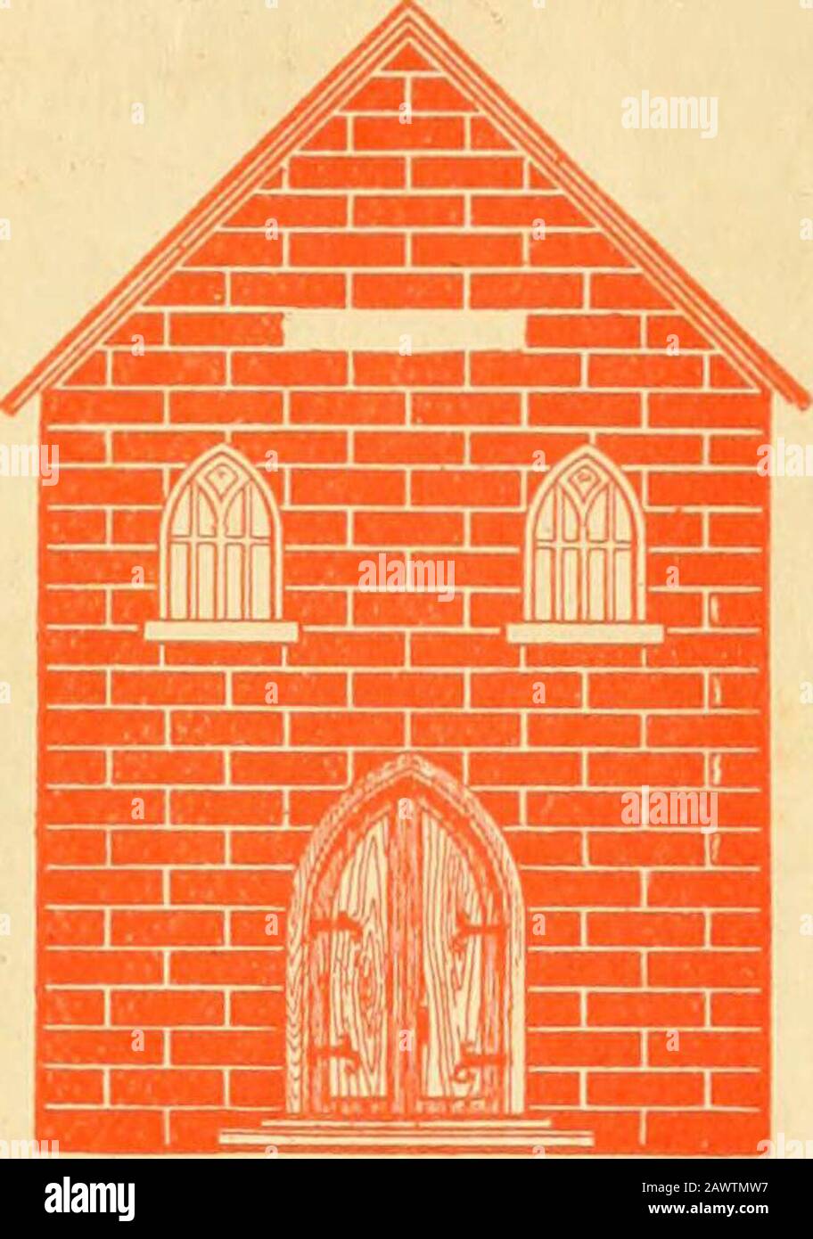 Catalogue of Sunday School supplies for Christmas 1897. . Improved Brick Buyer.. Made Envelopestyle, but has peak-ed roof and looksexactly like front ofa Church. Puncturewith a pin or markeach Brick sold withan X or other desig-nating mark. Sell the Bricks atsay, 5 or 10 centseach; the door for50 cents, and thewindows at 2.5 centseach, and drop themoney In the slot. A novel waycollect money. to Price $1.50 IMPROVED X, ^ ^ „„„* BRICK BUYER &^^*^ ^^ THESE CUTS ARE HALF THE ACTUAL SIZE. WHAT THE PEOPLE SAY. We print here a few remarks by the people; just how many commendatory letters we have rece Stock Photo