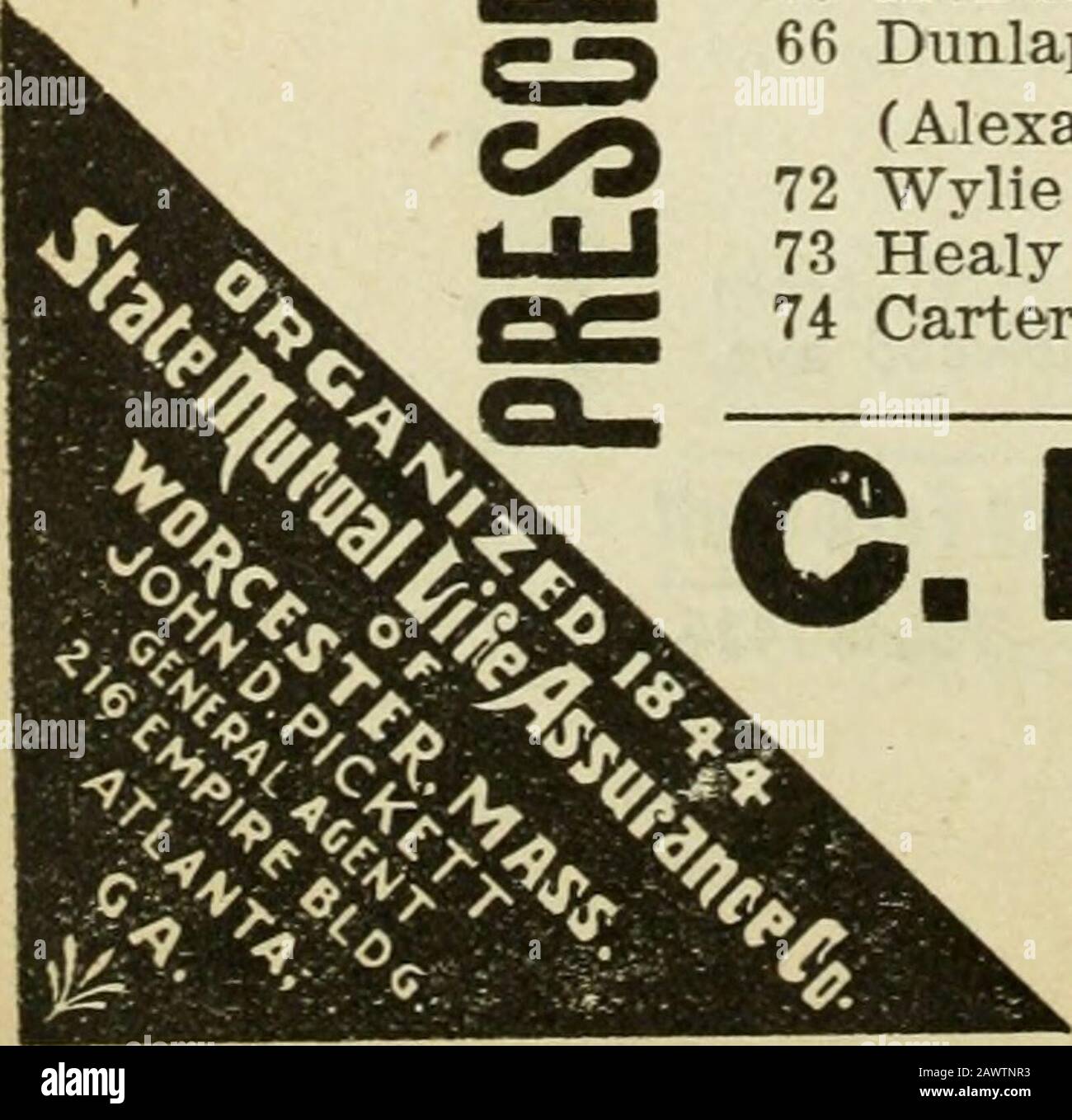 Atlanta City Directory . ?^H ;* CA ?« o -1 -t ^ 80 a a. M F (t O GB S V) n CA •? Vi » ? WEST DELTA PLACE, from ?Ga R R n to Edgewood ave, ^ 20 e. Alabama. TNne 1434. ttrid.Go. • ? • ARCHITECTURAL • • •Sheet-Iron Workers and Tinners. 20 and 22 Trinity Ave. : Phon« 525. WES (300) WES S «g WEST END AVE, from 56 Leeg g w to 53 Ashby, 2 n of Park £ £ 3 Fulton James A 4 Thomason John J 5 Kite Joseph CS « 6 Burel Louis W £ 2 9 Clark WinfreJ S 25 •/&gt; 12 Pack Basil M Rev «• g 16 Sheffield Isham M^ i= 20 Holies Hamilton D?= M (Wellborn ends) S ^ 37 Pettus Edwin W — 40 Norcross Paul H^ ^ 48 Hoyt Willi Stock Photo