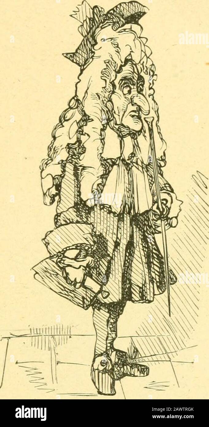 The rose and the ring; or, The history of Prince Giglio and Prince Bulbo; a fireside pantomime for great and small children . swith the grooms ; how he owed ever so much money at the pastry-cooks and the haberdashers ; how he used to go to sleep at church ;how he was fond of playing cards with the pages. So did the queenlike playing cards ; so did the king go to sleep at church, and eatand drink too much ; and, if Giglio owed a trifle for tarts, who owedhim two hundred and seventeen thousand million, nine hundred andeighty-seven thousand, four hundred and thirty-nine pounds, thirteenshillings, Stock Photo