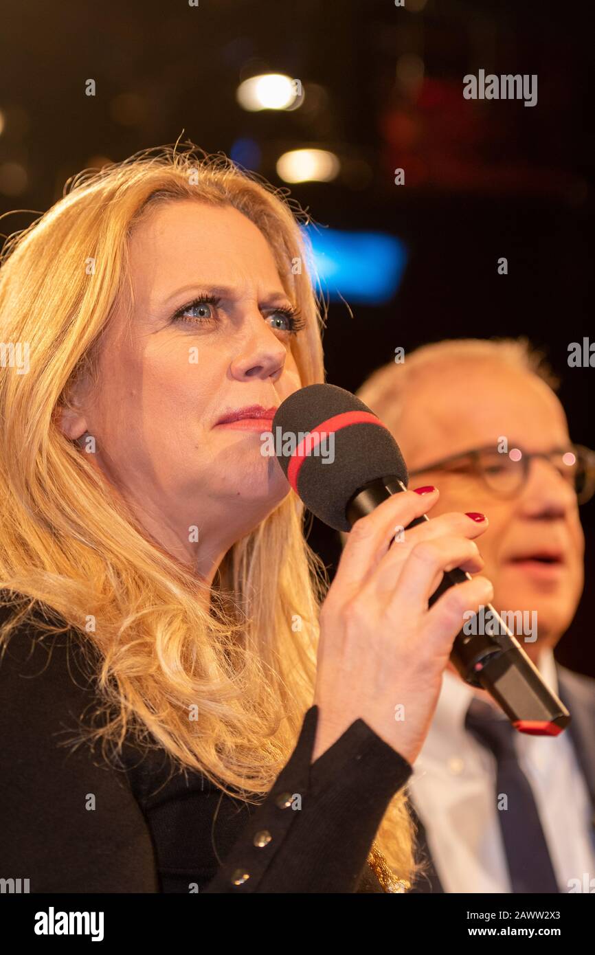 Barbara Schöneberger, 07.02.2020, Hamburg, NDR Talk Show Stock Photo