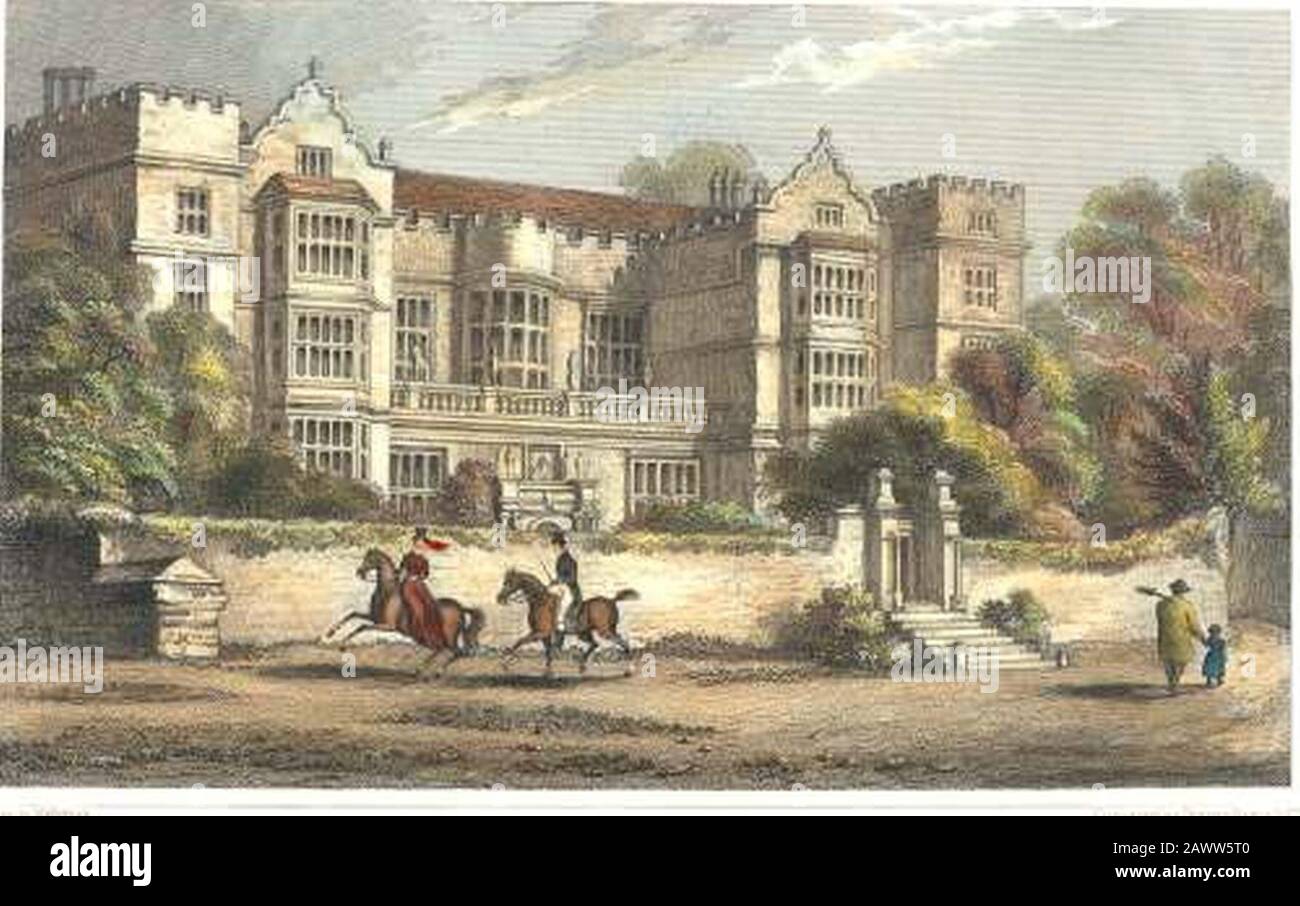 Fountains Hall from A New And Complete History of the County of York by