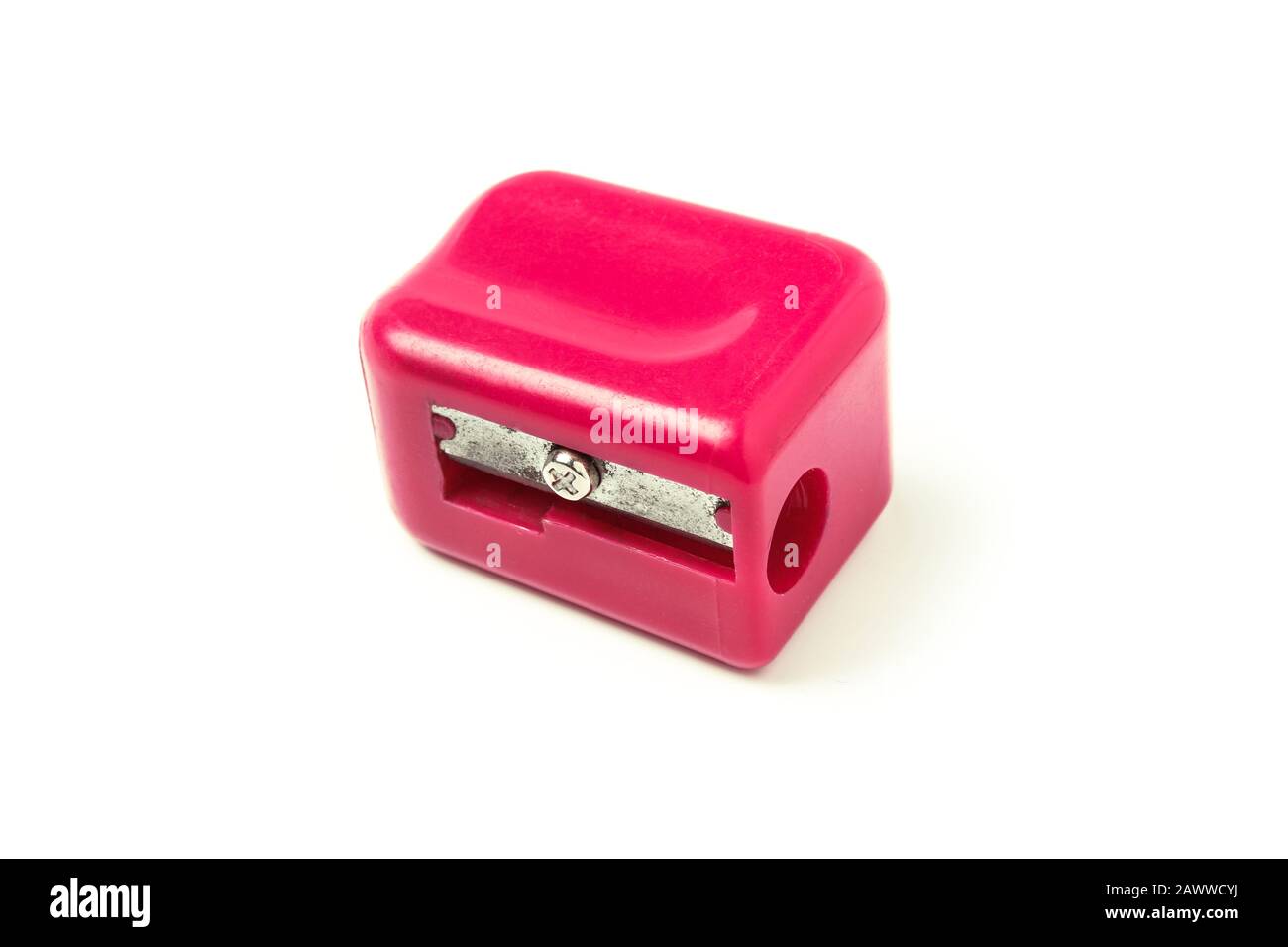 Children's pencil sharpener isolated on white background Stock Photo ...