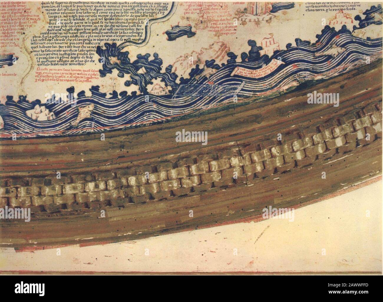 Fra Mauro map, sector XLVI Stock Photo Alamy