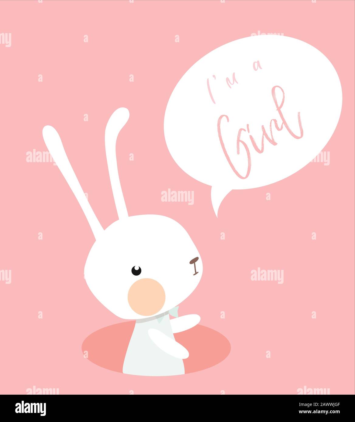 Greeting invitation card for baby shower Stock Vector Image & Art - Alamy