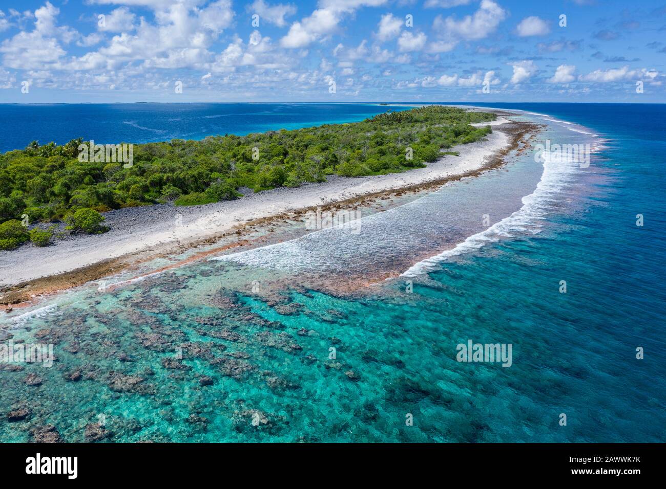 Impressions of Kauehi Atoll, Tuamotu Archipel, French Polynesia Stock Photo