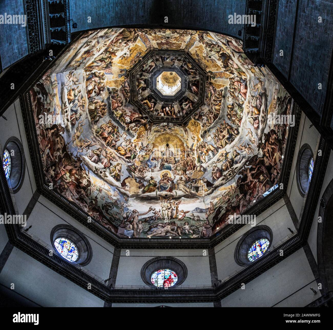 Interior of brunelleschis dome hi-res stock photography and images - Alamy