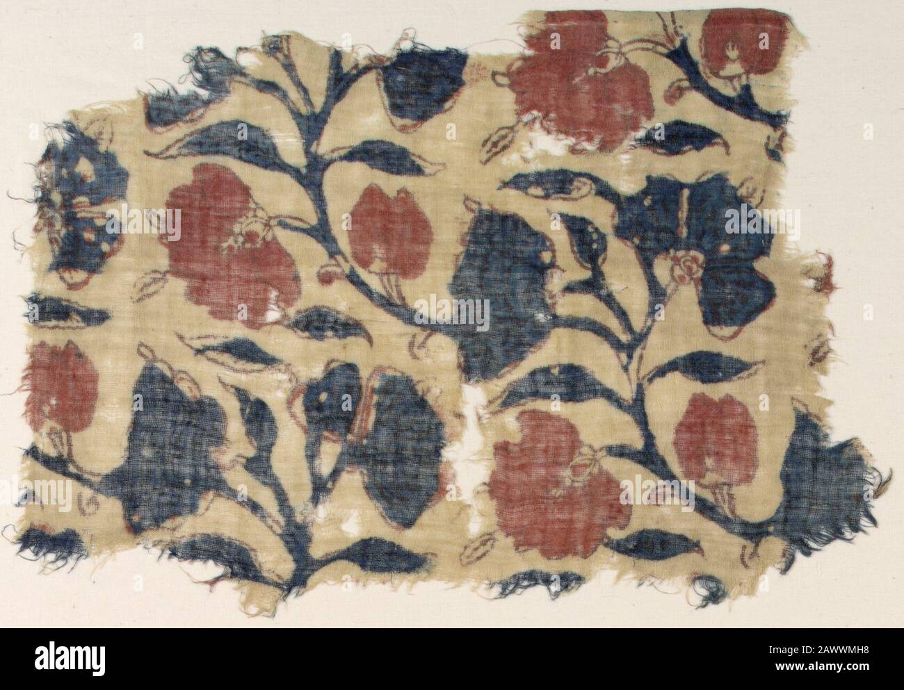 Fragment (India), 14th–16th century Stock Photo