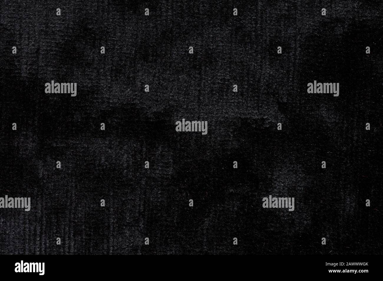 Strict black velvet background for design, texture for creative design work. Stock Photo