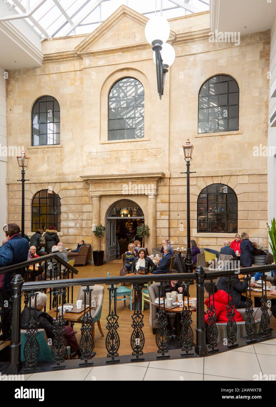 The Chapel, Samuel Salter building, now Boswells cafe, Shires shopping centre, Trowbridge