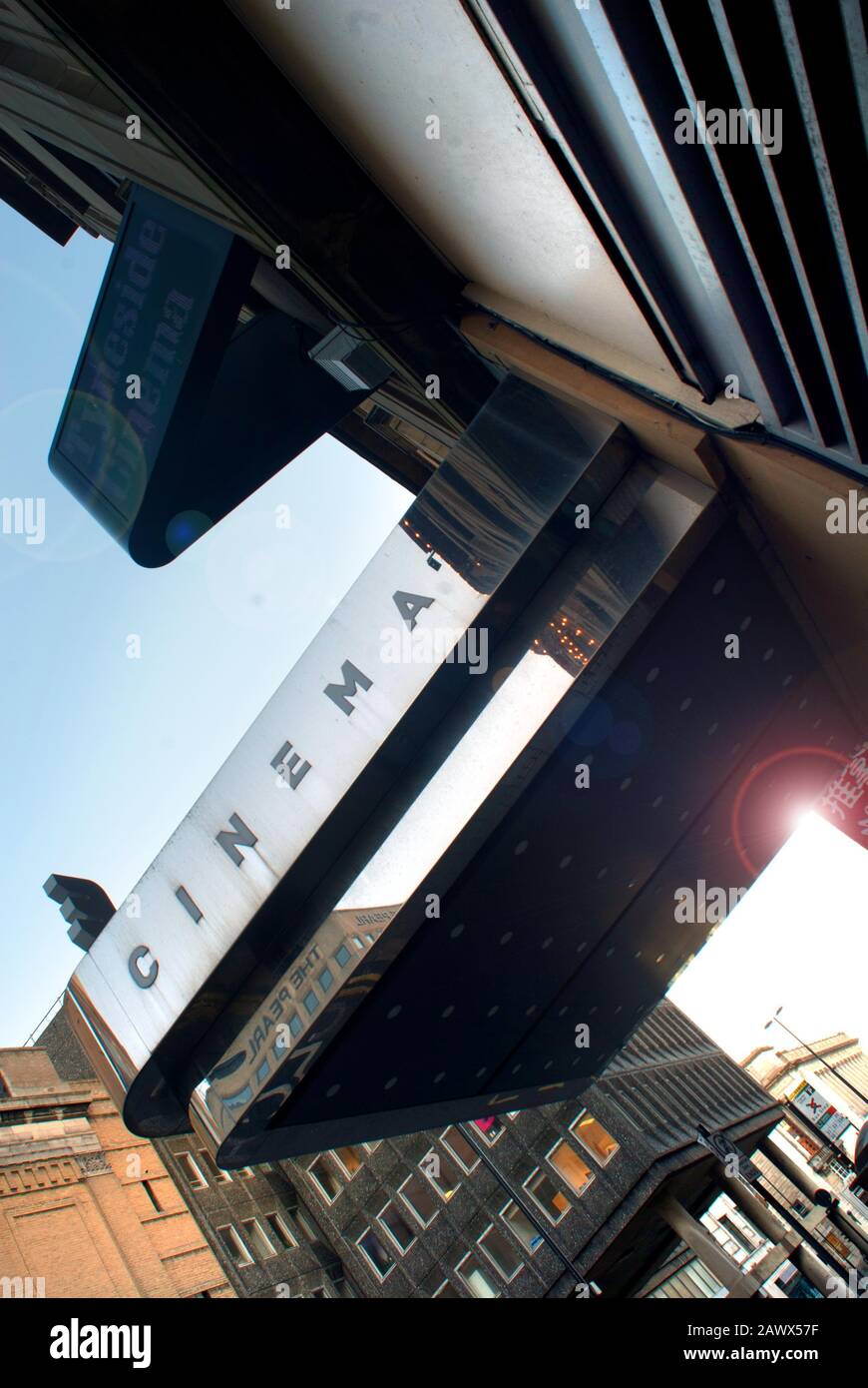Entrance to the Tyneside Cinema, NewcastleuponTyne Stock Photo Alamy