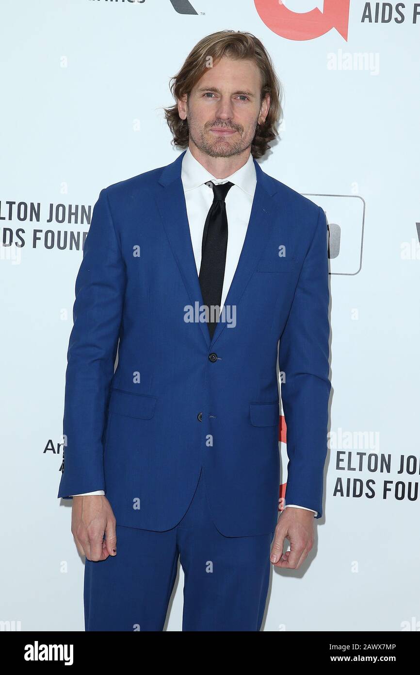 Los Angeles, USA. 09th Feb, 2020. Josh Pence attends the 28th Annual Elton John AIDS Foundation Academy Awards Viewing Party Celebrating The 92nd Academy Awards held at West Hollywood Park on February 09, 2020 in West Hollywood, California, United States. (Photo by Art Garcia/Sipa USA) Credit: Sipa USA/Alamy Live News Stock Photo