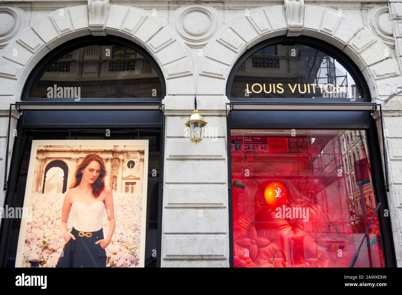 Louis Vuitton shop, Lyon, France Stock Photo - Alamy