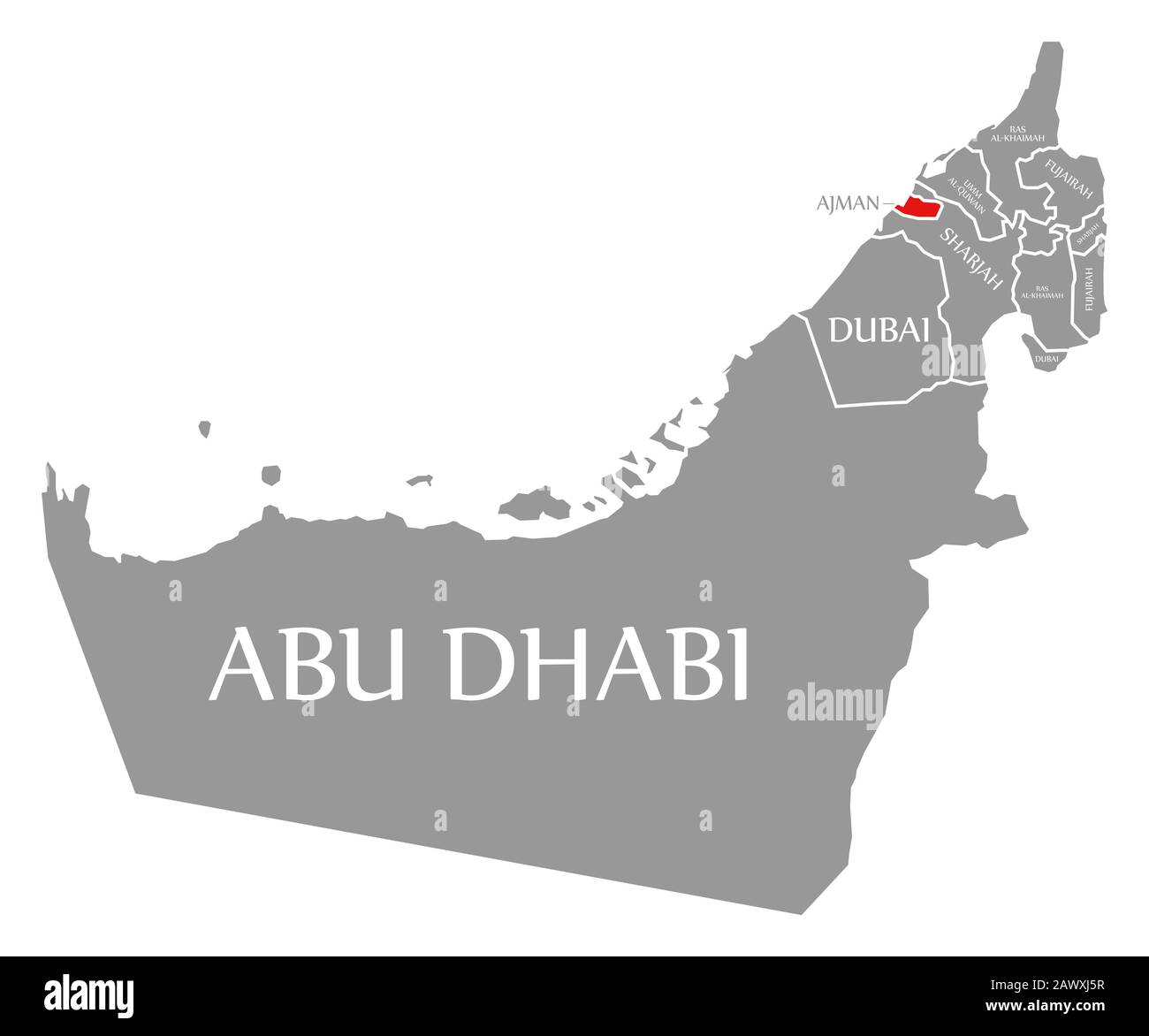 Dubai To Abu Dhabi Map United Arab Emirates Map Hi-Res Stock Photography And Images - Page 7 -  Alamy