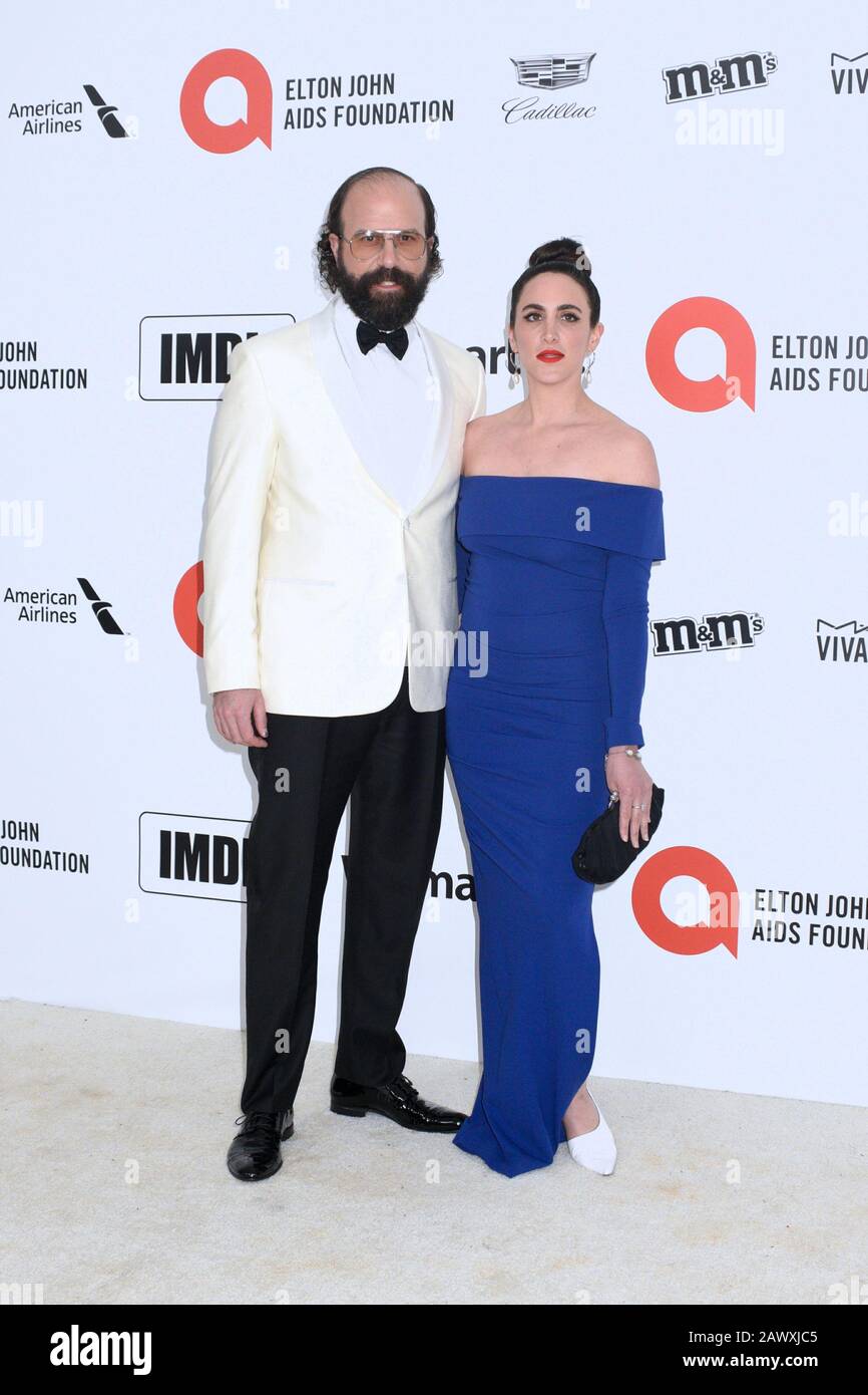Los Angeles, California, USA. 09th Feb, 2020. Brett Gelman and Ari Gelman attends the Elton John AIDS Foundation Oscar Viewing Party on February 9, 2020 in Los Angeles, California. Photo: imageSPACE Credit: MediaPunch Inc/Alamy Live News Stock Photo