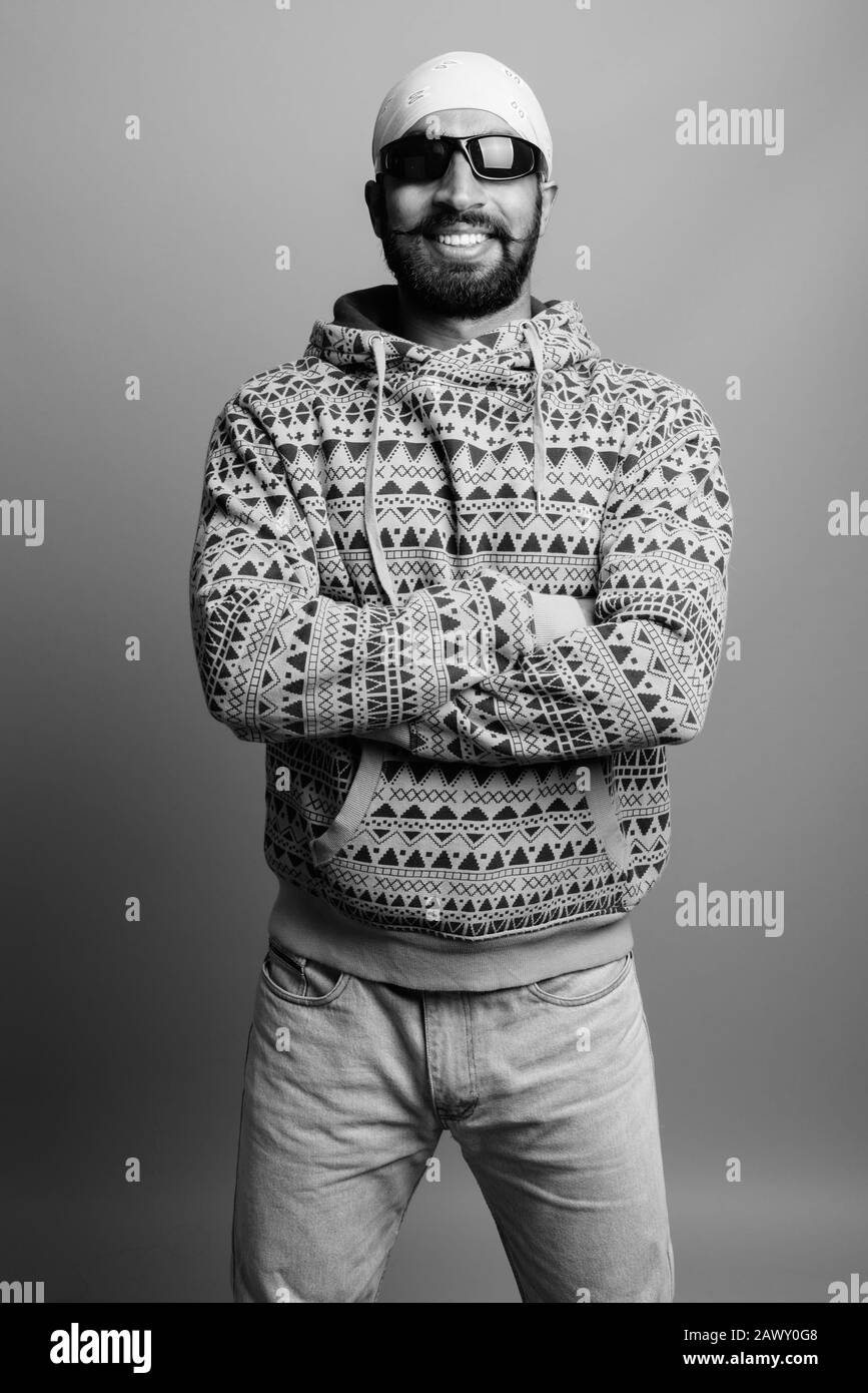 Indian man wearing Black and White Stock Photos & Images - Alamy