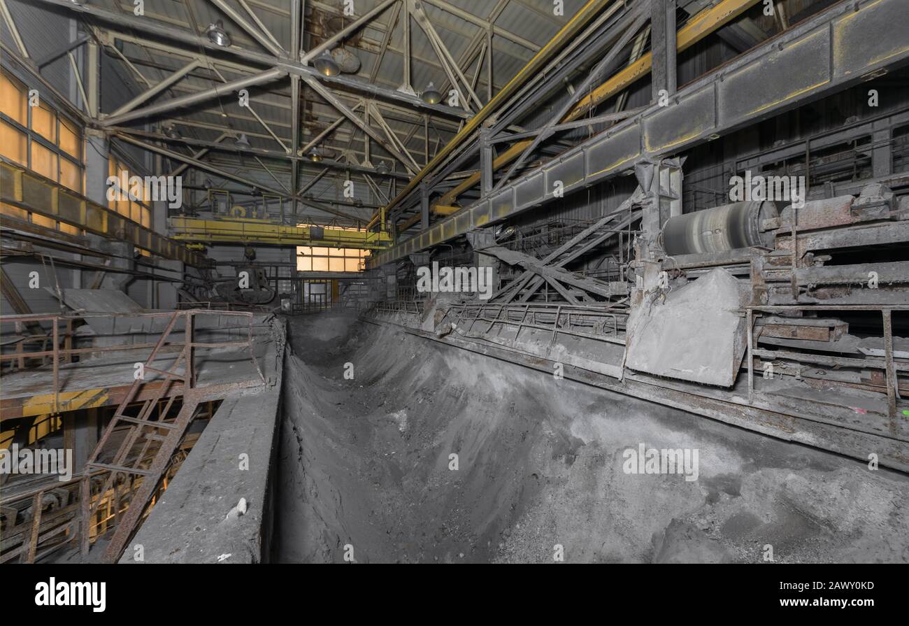 Slag Ash Closure Closed workshop for the collection and transportation of slag and ash ...