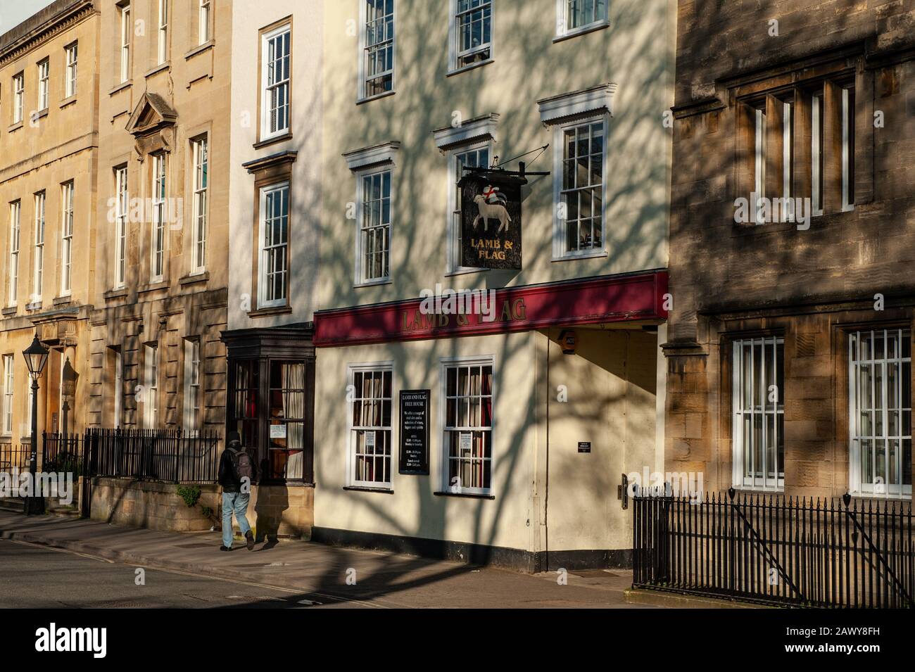 Oxford, England, UK. February 6th 2020 The Lamb and Flag Pub, St Giles