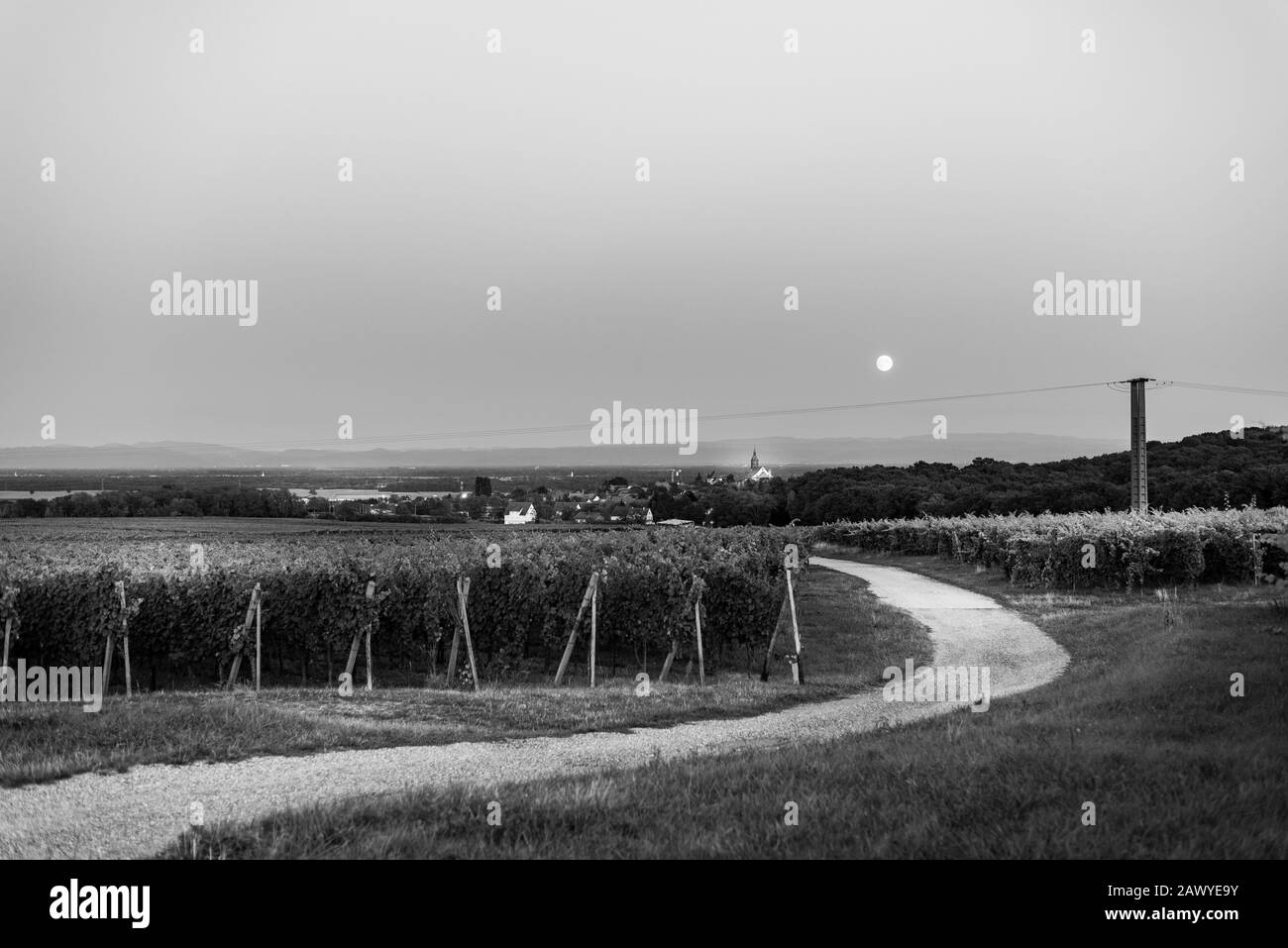 Landscape travel countryside Black and White Stock Photos & Images - Alamy