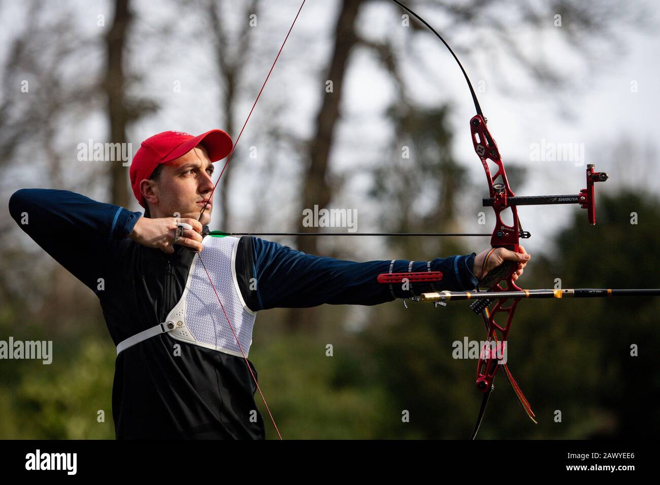 Team GB Olympic archery hopeful Tom Hall pits his skills against