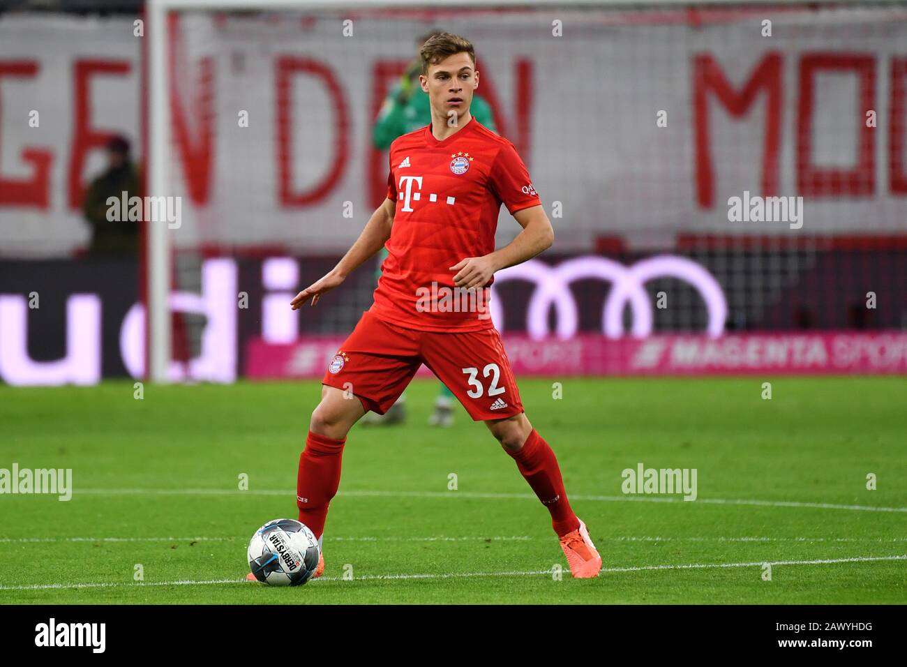 Joshua Kimmich Fc Bayern Munich Action Single Action Single Image Cut Out Full Body Shot Whole