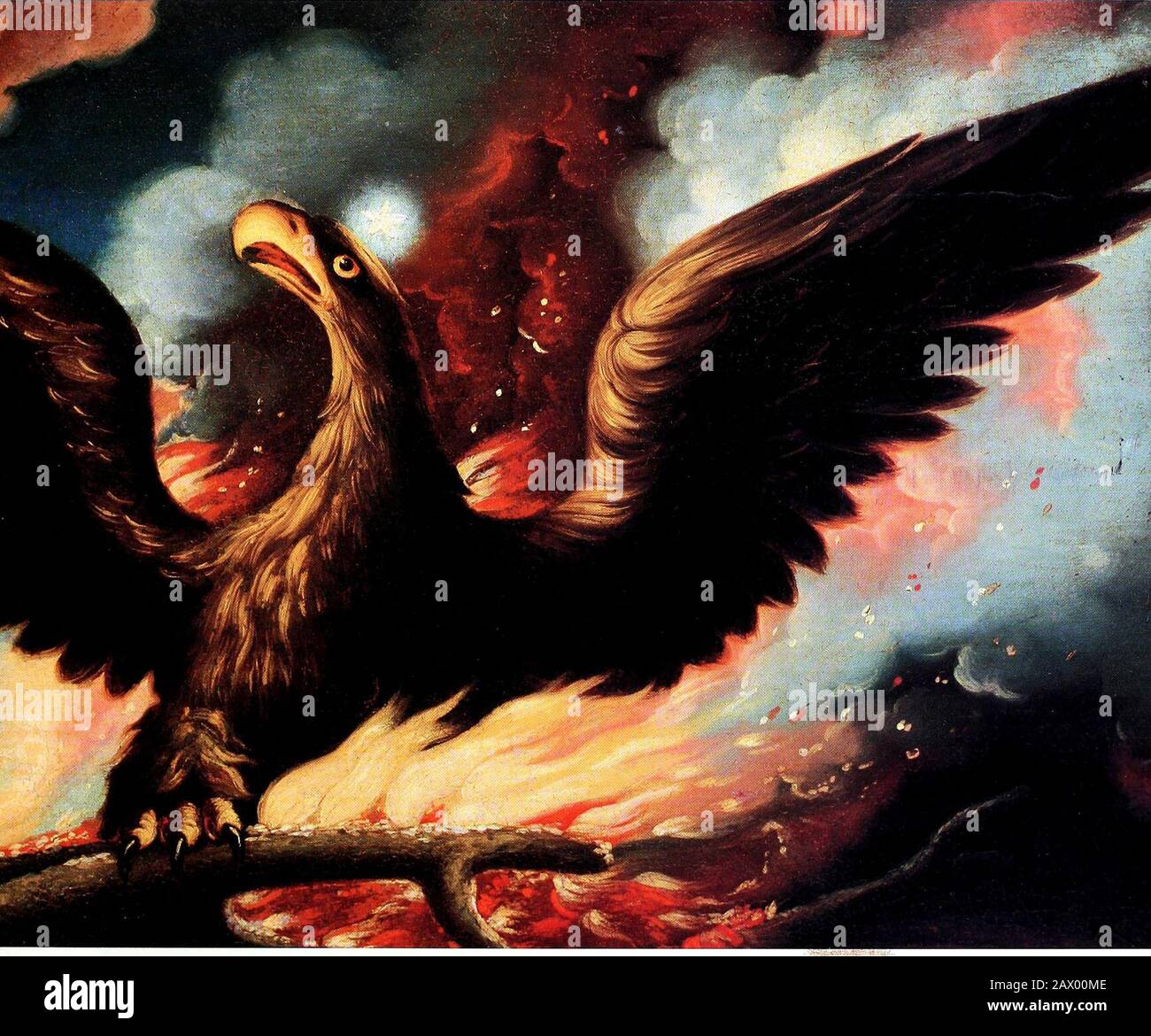 Artists Of Abraham Lincoln Portraits Rare Nineteenth Century Photographic Portrait Of David Bustill Bowser Facing Page An Oilpainting With A Firefighting Theme Portrays The Apocryphal Phoenix Rising From The Ashes Above A Parade