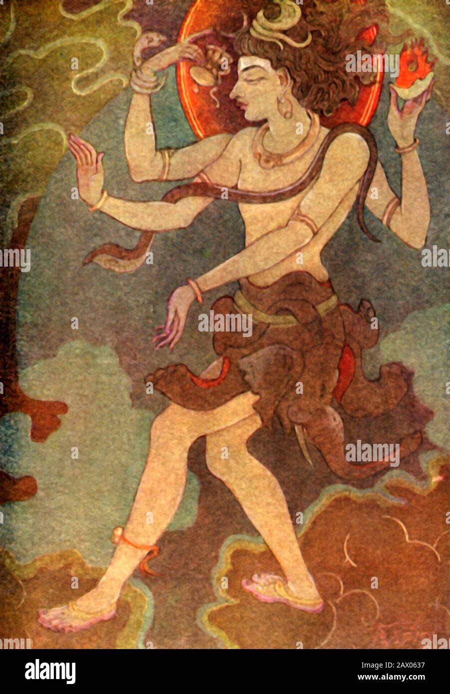 Hindu creation myth high resolution stock photography and images alamy