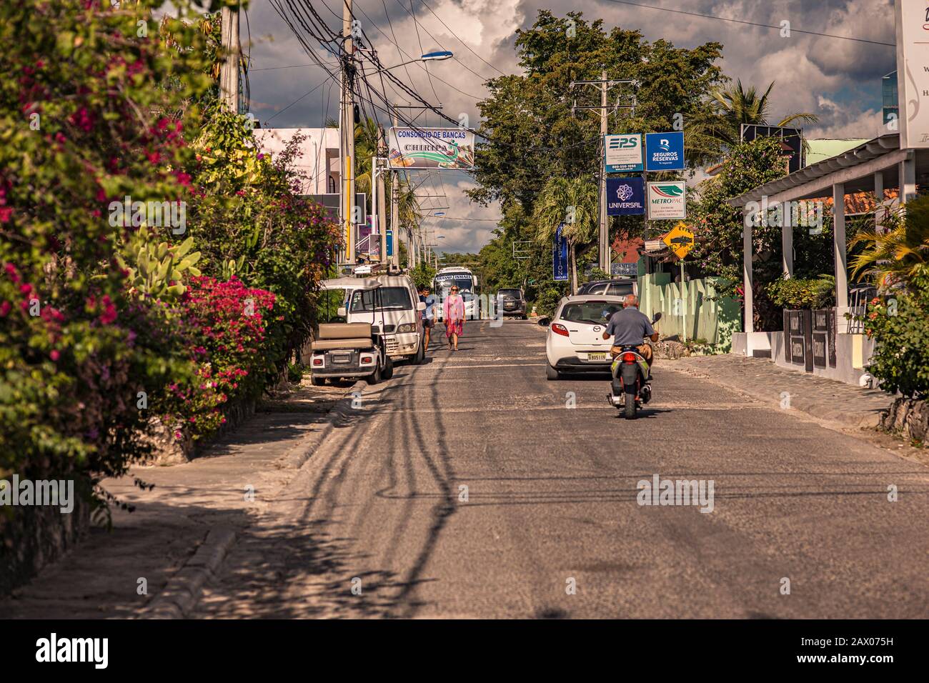 Scene of daily life on the streets of Dominicus 6 Stock Photo - Alamy