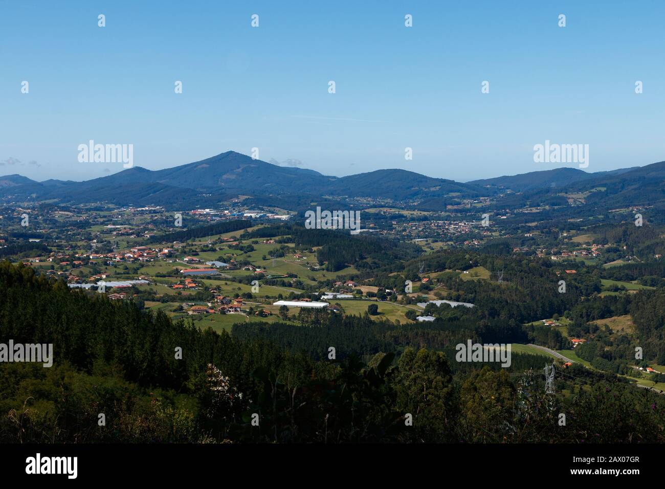 Basque Valley Valleys of bizkaia hi-res stock photography and images - Alamy