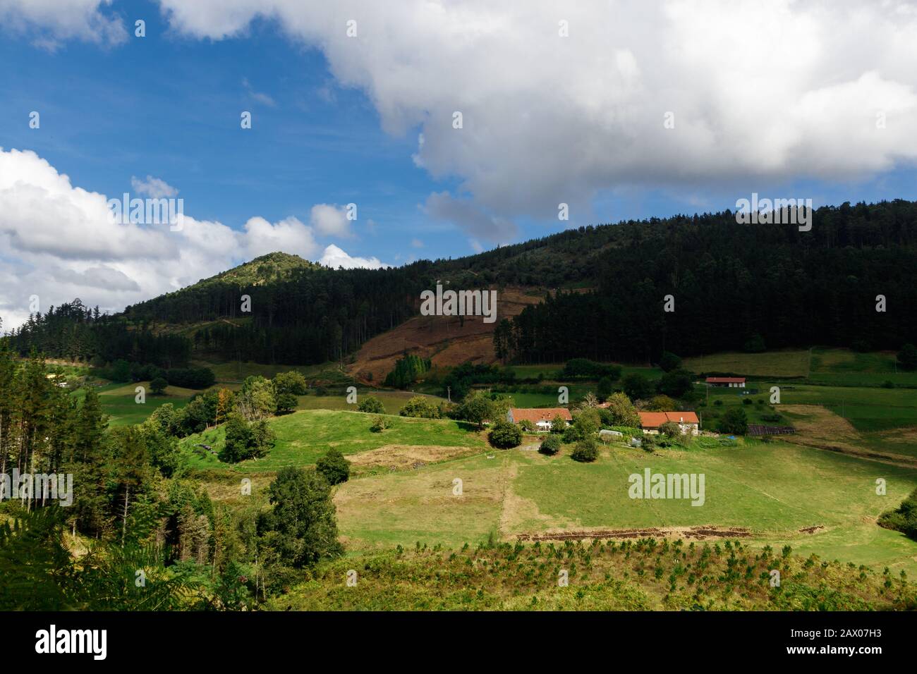 Basque Valley Valleys of bizkaia hi-res stock photography and images - Alamy