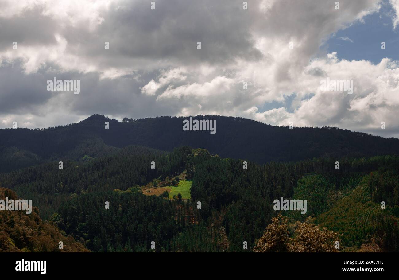 Basque Valley Valleys of bizkaia hi-res stock photography and images - Alamy
