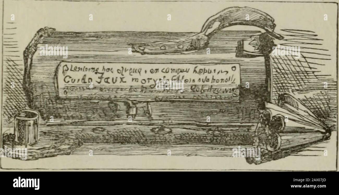 Alden's Oxford guide : with an appendix entitled 'Old Oxford', and a new map . al room ; while the Archaeo-logical department has been enriched by the gift of Mr. C. D. E. Fortnumspriceless collection, which includes Italian bronzes, reliefs, majolica ware, andother objects. Woods Study has been restored and fitted up as a library,and here are preserved in portfolios the historical photographs of Egypt, Greece,Palestine, and Rome, with a large number of drawings and plans of AncientRome, the Catacombs, ere, collected by Mr. J. H. Parker, C.B., late Keeperof the Ashmolean. In a strong room is a Stock Photo